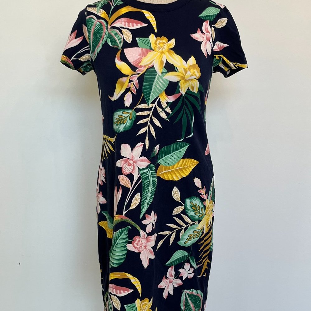 Old Navy tropical swing dress